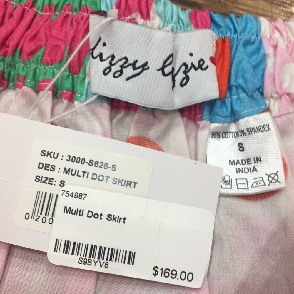Dizzy lizzie Multi Dot Maxi skirt size Small - Picture 2 of 8